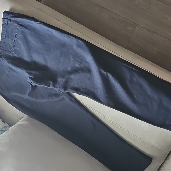 Zara Men's Dark Blue Pants with Drawstring - Picture 6 of 6